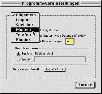 fmp_voreinstellungen